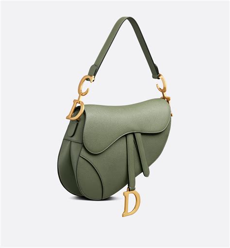 sage green dior saddle bag|Dior saddle bag green.